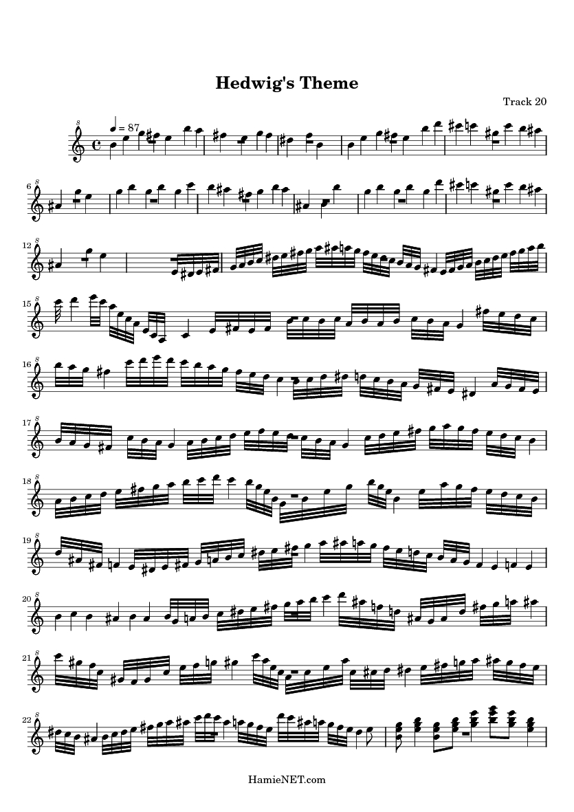 Hedwig&amp;#039;s Theme Sheet Music For Flute Free | Music I Ve Got Them - Free Printable Flute Music