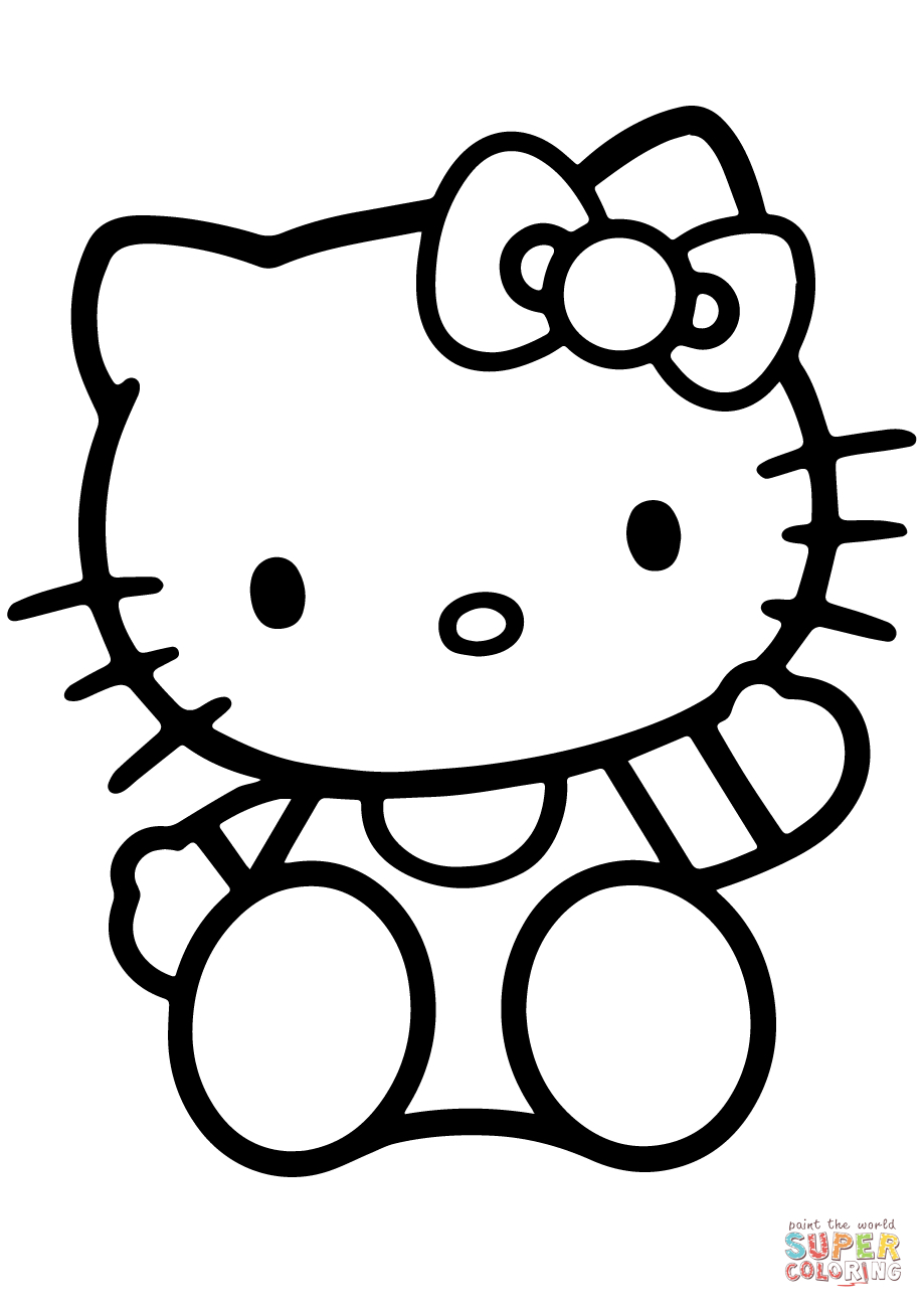 Hello Kitty Coloring Page | Free Printable Coloring Pages - Free Printable Hello Kitty Pictures