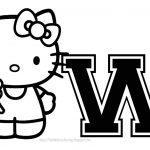 Hello Kitty   Hello Kitty Letters Y   Free Printable Hello Kitty Alphabet Letters