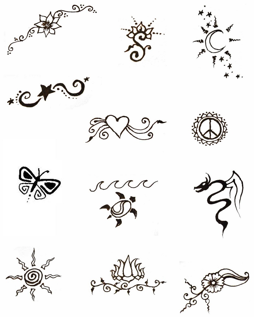 Henna Designs To Print For Free