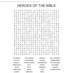 Heroes Of The Bible Word Search   Wordmint   Christian Word Search Puzzles Free Printable