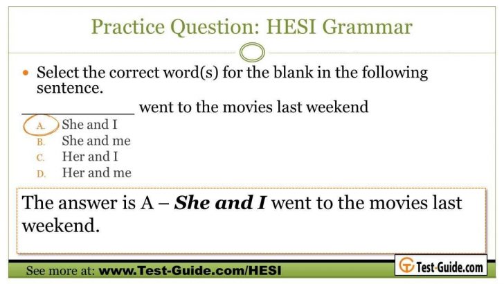 Free Printable Hesi Study Guide