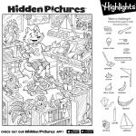 Highlights On Twitter: "enjoy An Afternoon Puzzle Break, Then   Free Printable Highlights Hidden Pictures