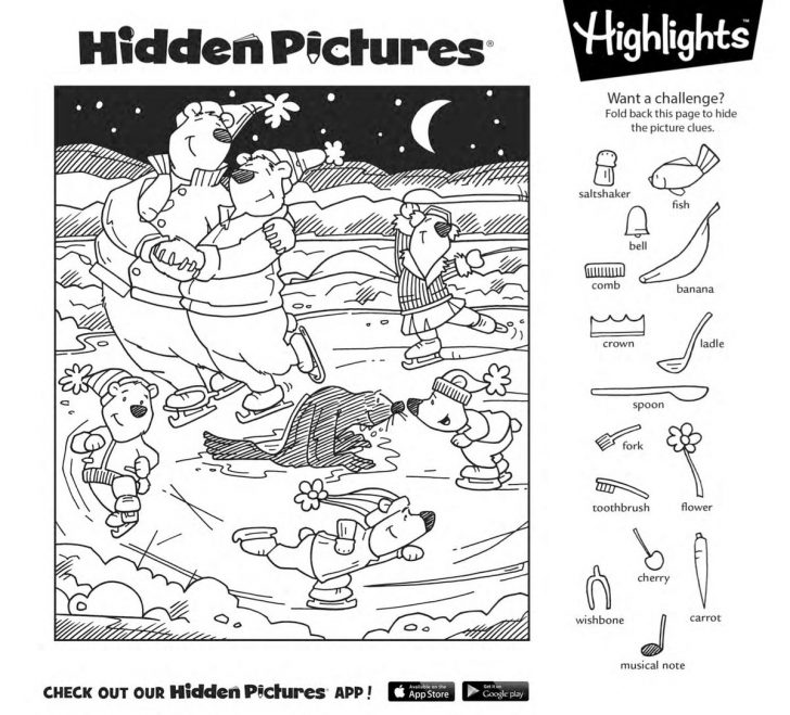 Free Printable Highlights Hidden Pictures