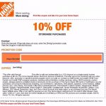 Home Depot 10% Off Coupon In Store Only Save Up To $200 | Tools   Free Printable Home Depot Coupons