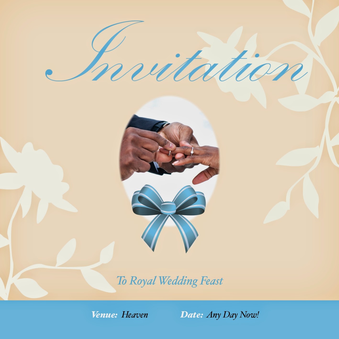 Home Printable Wedding Invitation Evangelism Tract | Freevangelism - Free Printable Tracts For Evangelism