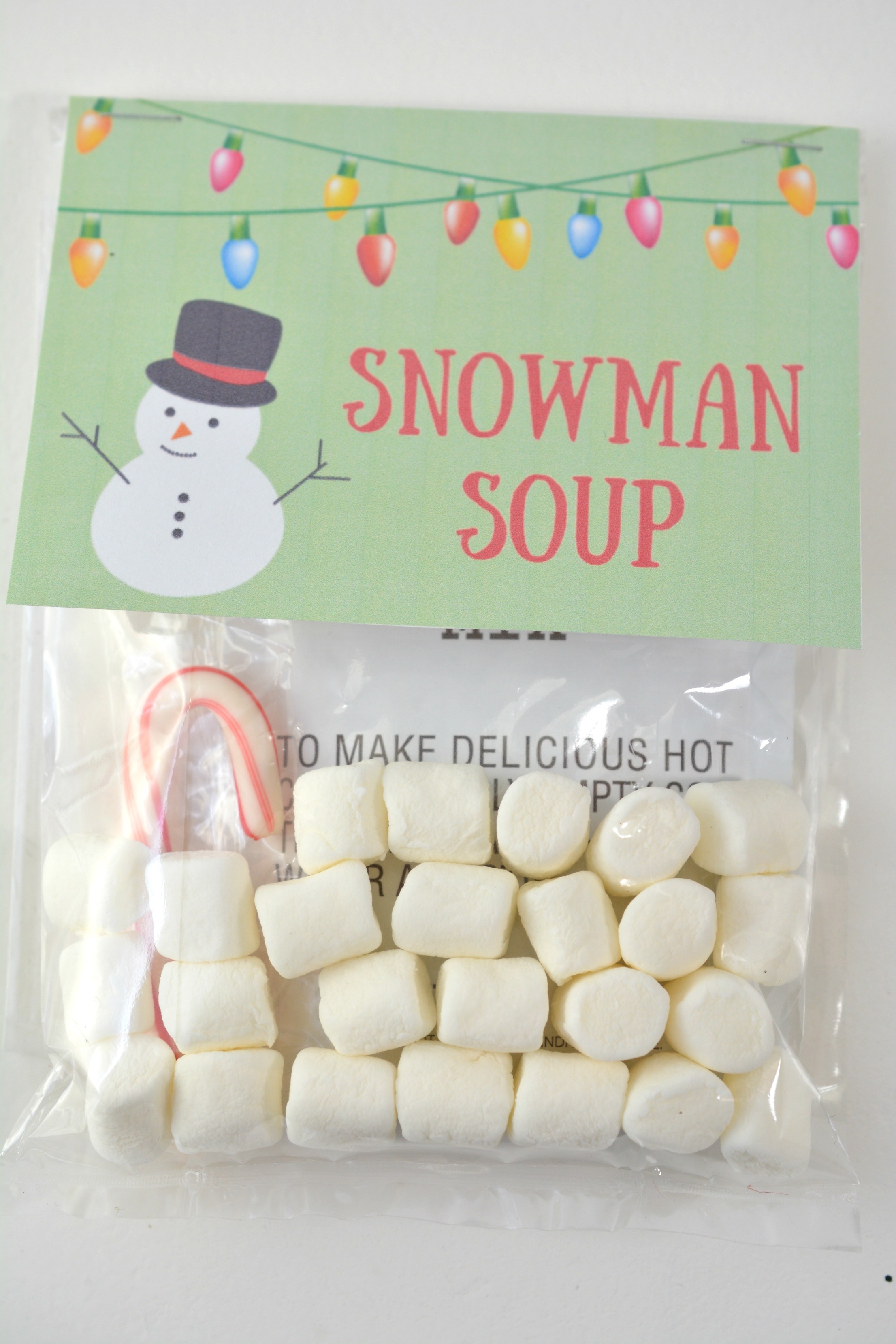 Homemade Holiday Gift Idea: Snowman Soup With Free Printable - About - Snowman Soup Free Printable