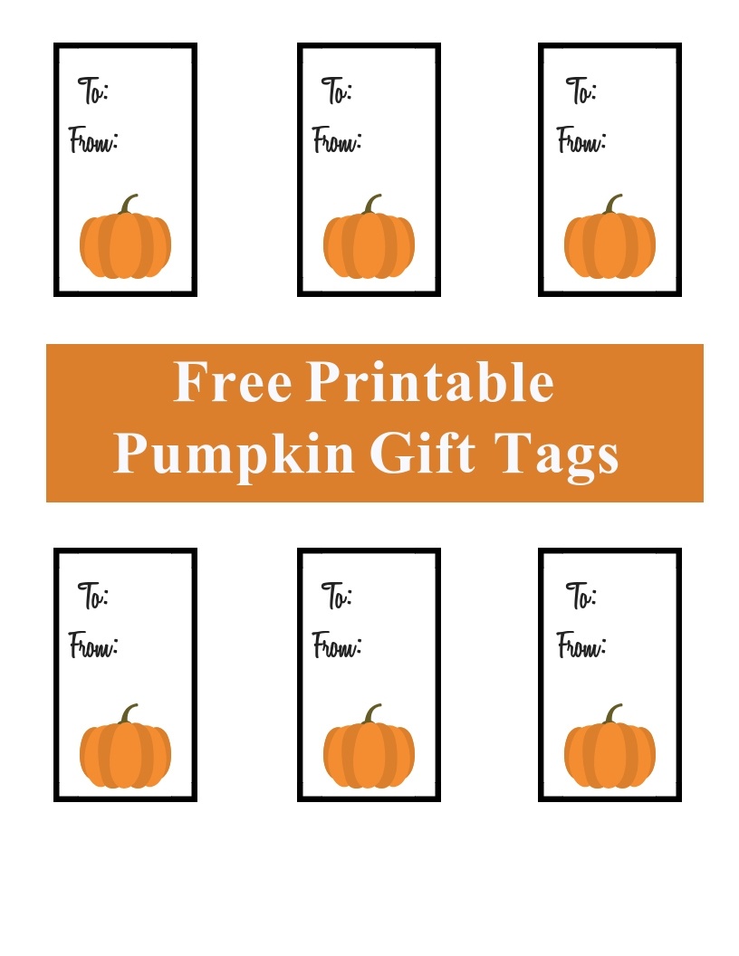 Homemade Pumpkin Butter - A Cup Full Of Sass - Free Printable Pumpkin Gift Tags
