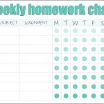 Homework (Reward) Charts   Free Printables | Live Craft Eat   Free Printable Homework