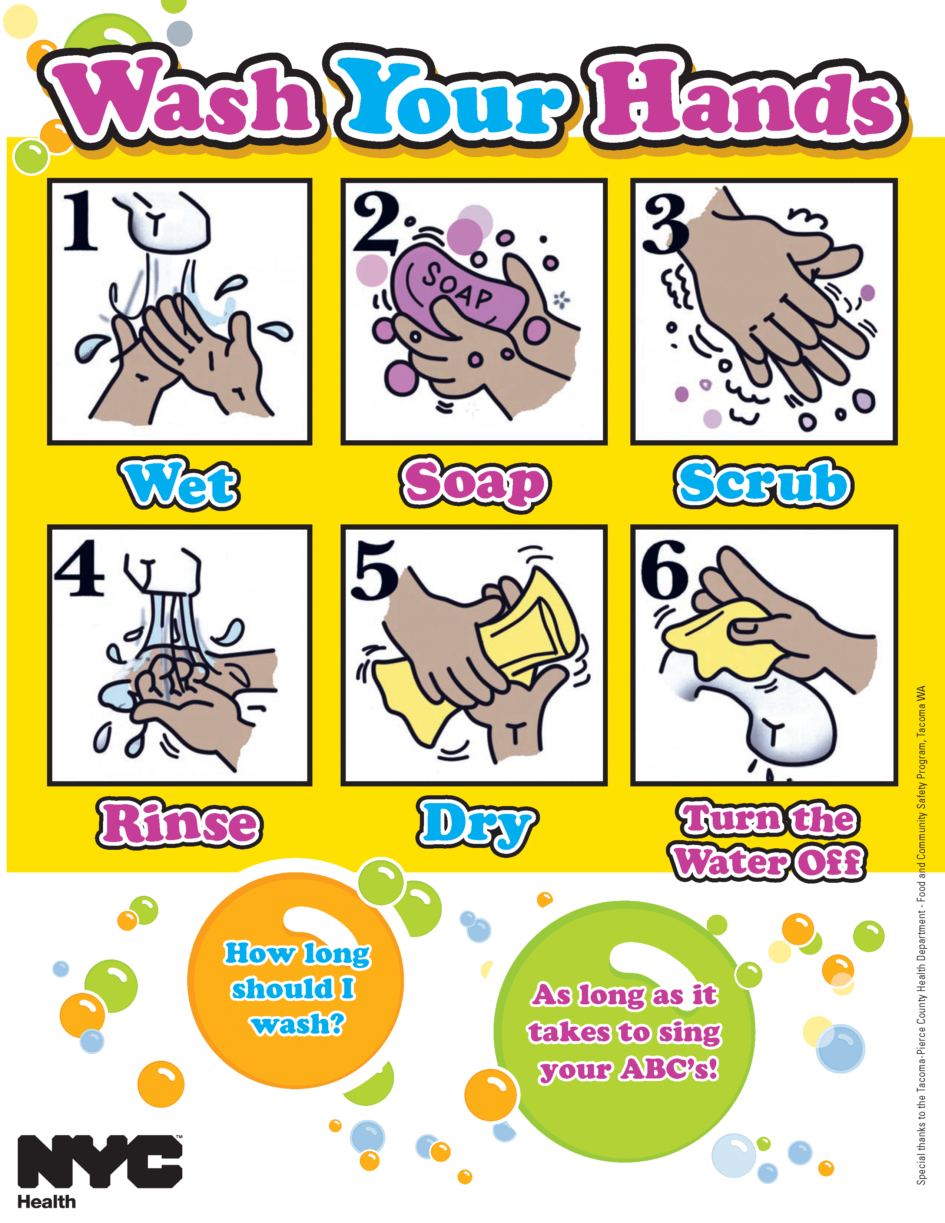 How Can You Battle The Flu? Free Handwashing And Cover Your Cough - Free Printable Hand Washing Posters