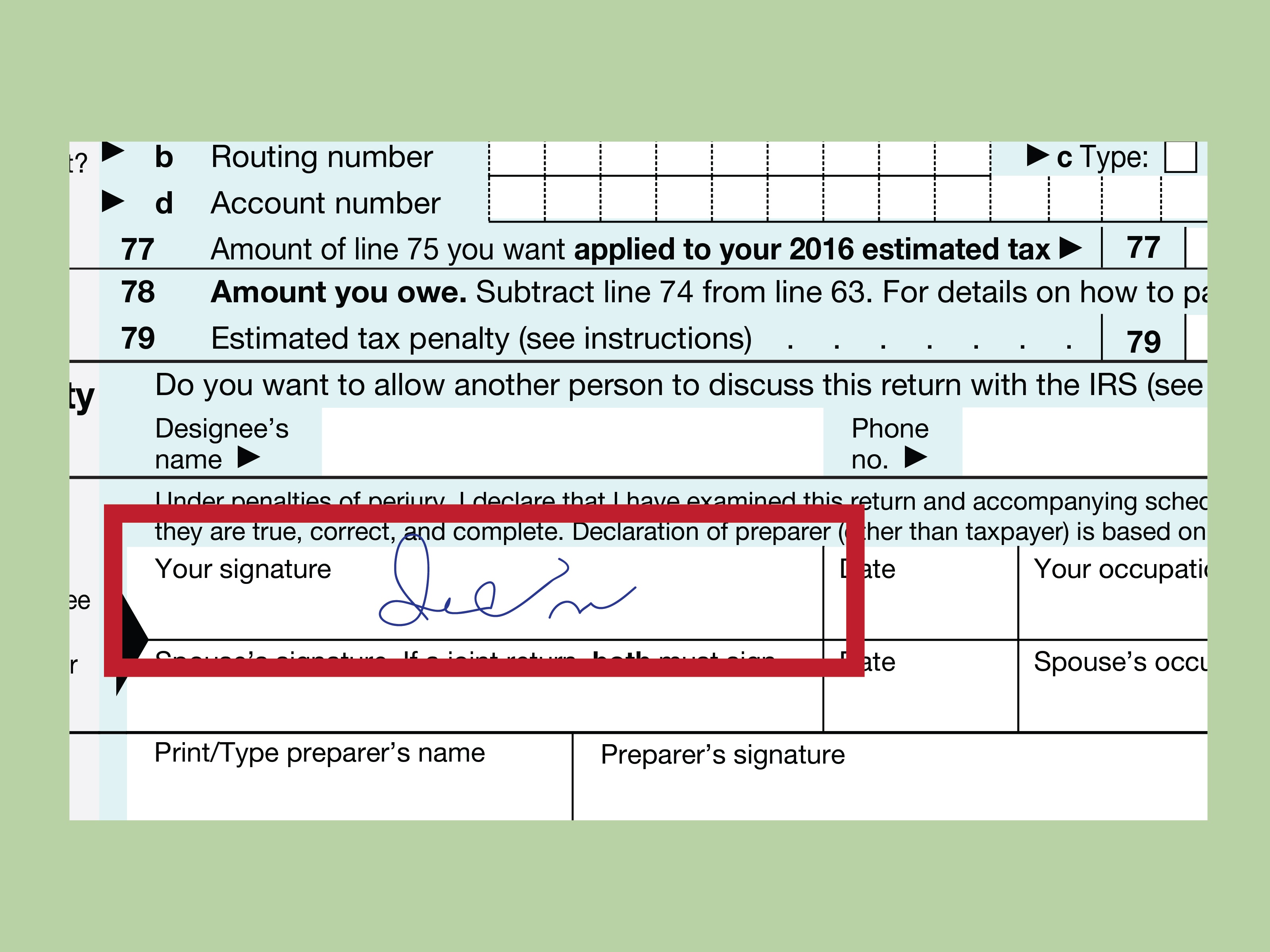 How To Fill Out Irs Form 1040 (With Form) - Wikihow - Free Printable Irs 1040 Forms
