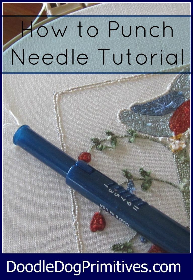 How To Punch Needle Series #1: Tracing The Pattern | Crochet | Punch - Free Printable Punch Needle Patterns