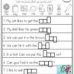 I Can Read! Simple Sentences With Cvc Words To Fill In! | Literacy   Free Printable Cvc Worksheets