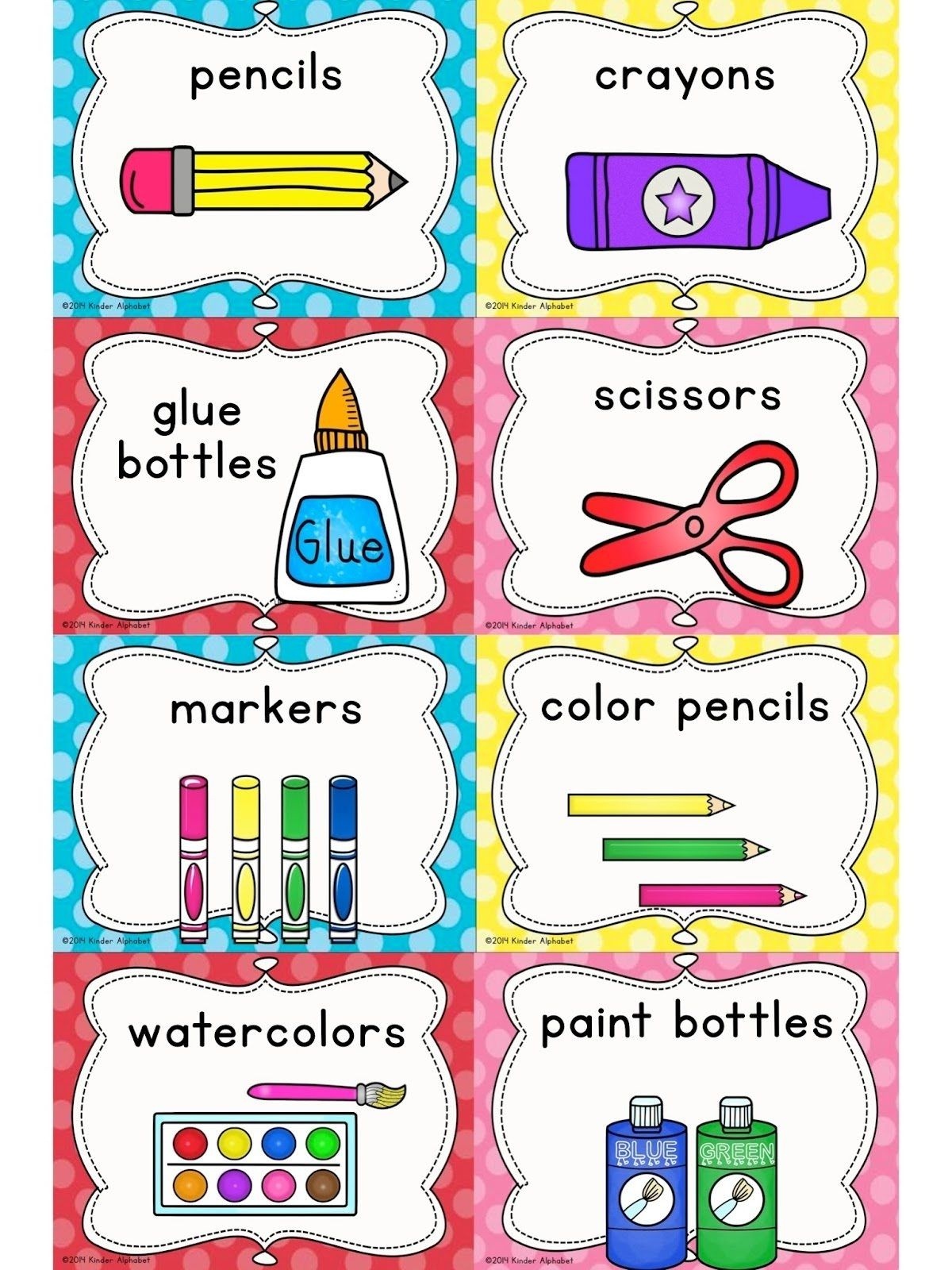 If You&amp;#039;ve Ever Wanted To Make Those Cute Labels Or Tags You See On - Free Printable Classroom Labels With Pictures