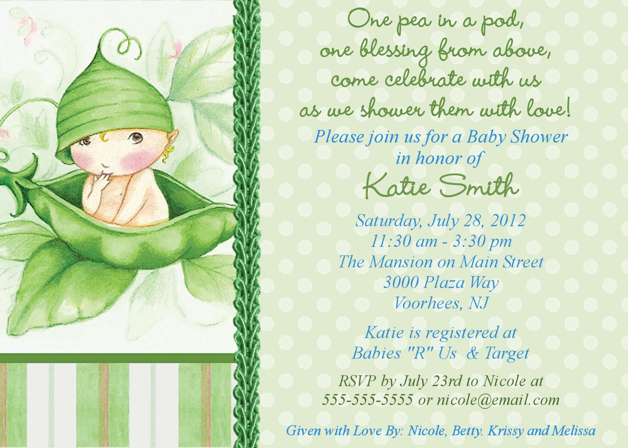 Image For Baby Shower Invitations Online Free Printable - Baby Shower Cards Online Free Printable