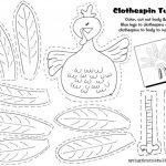 Imgenes De Free Printable Thanksgiving Crafts For Kindergarten   Free Printable Turkey Craft
