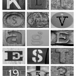 In This Crazy Life: Diy Letter Art On The Cheap!   Free Printable Alphabet Photography Letters