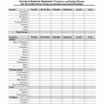 Income And Expense Statement And Balance Sheet Template Sample : Duyudu   Free Printable Income And Expense Form