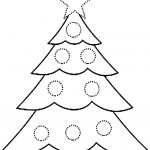 Inspirational Free Christmas Tree Coloring Pages Printable   Free Printable Christmas Tree Images