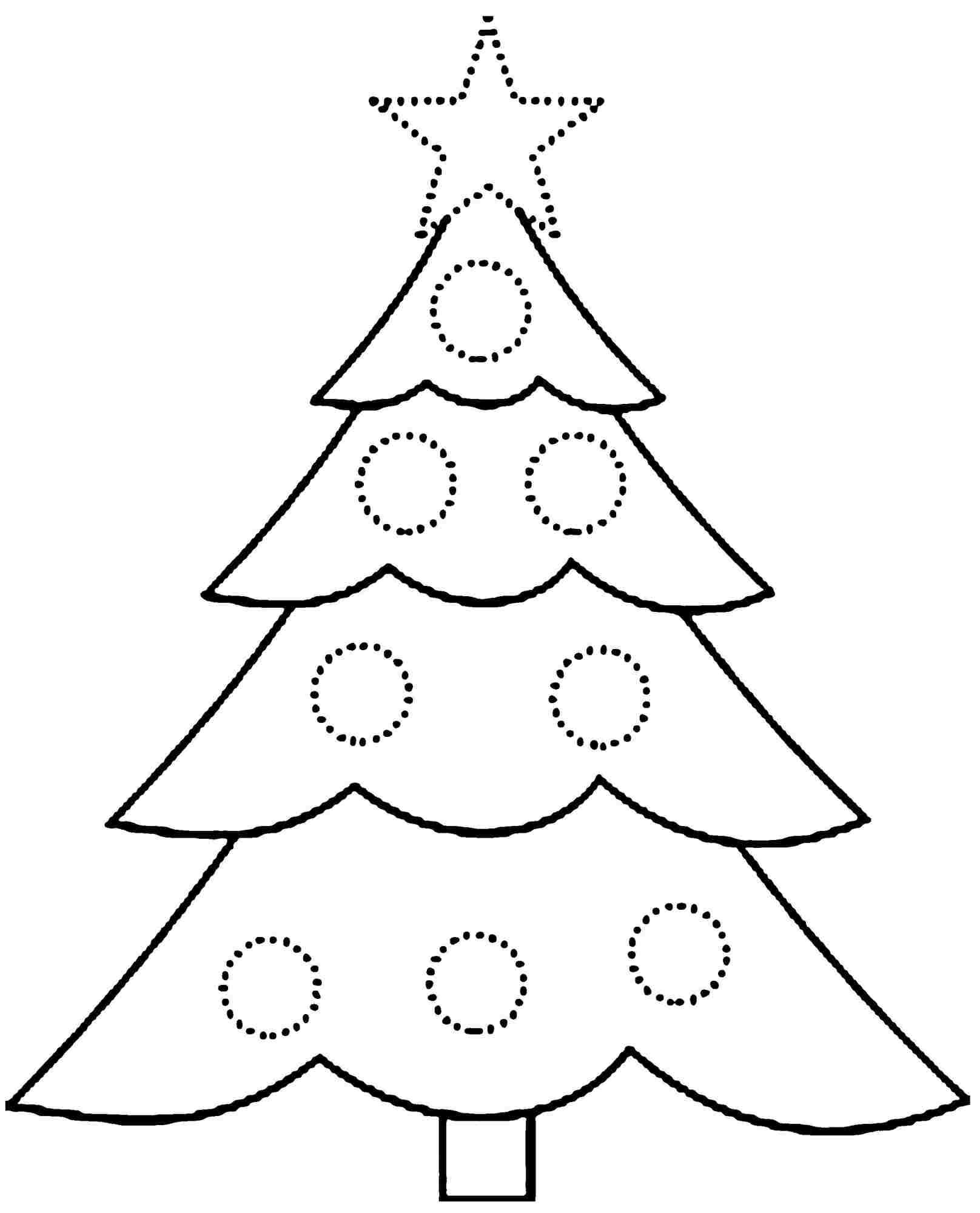 Inspirational Free Christmas Tree Coloring Pages Printable - Free Printable Christmas Tree Images