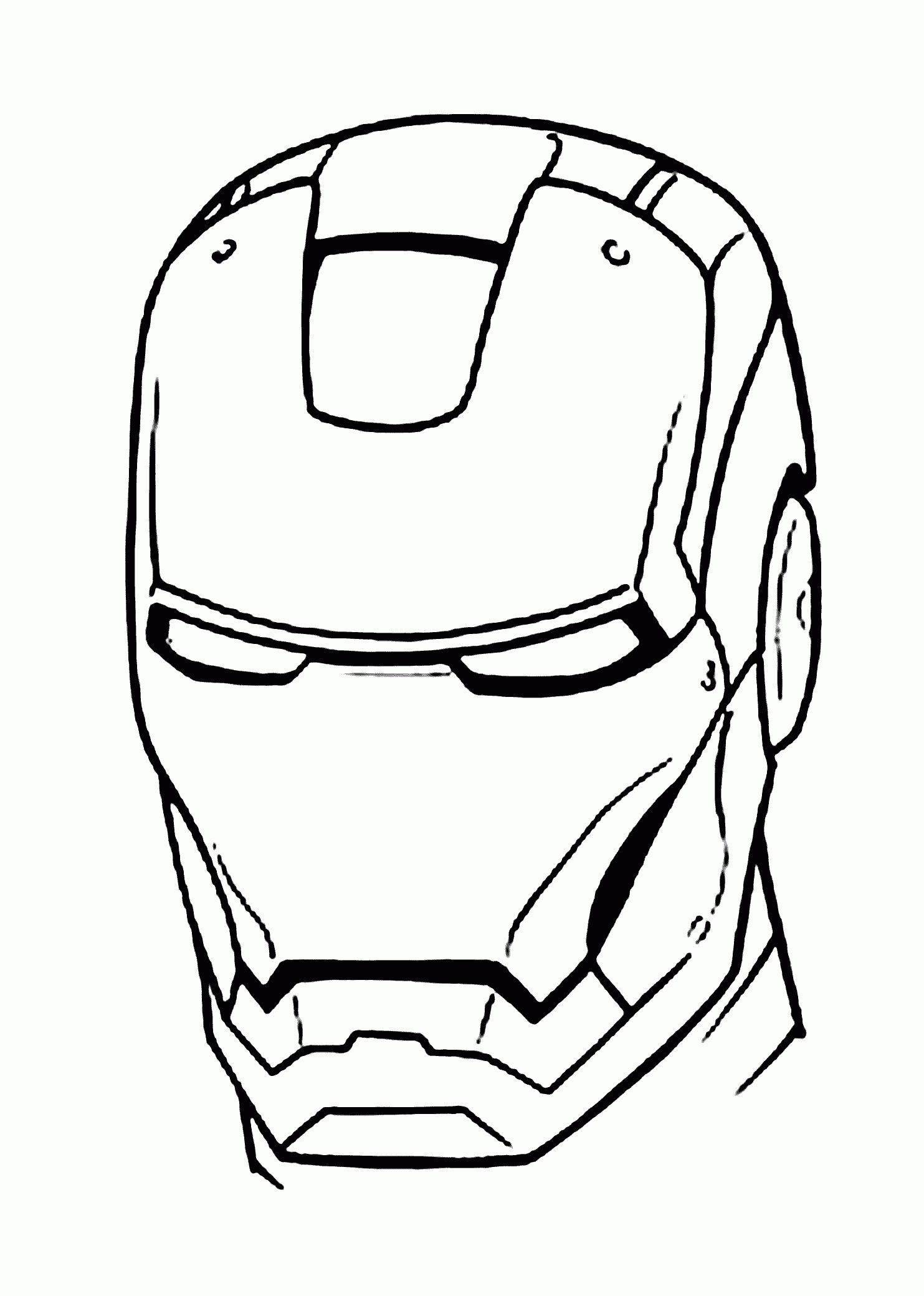 Iron Man Mask Coloring Pages For Kids Printable Free | Luke | Iron - Free Printable Ironman Mask