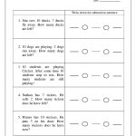 Kidz Worksheets: First Grade Word Problems2   Free Printable Math Worksheets Word Problems First Grade