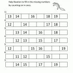 Kindergarten Counting Worksheets   Sequencing To 25   Free Printable Mirrored Numbers