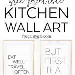 Kitchen Gallery Wall Printables | Free Printable Wall Art   Free Printable Wall Art Quotes