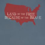 Land Of The Free, Because Of The Brave | 4Th Of July Printables   Home Of The Free Because Of The Brave Printable