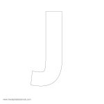 Large Alphabet Stencils | Freealphabetstencils   Free Printable Large Letters