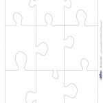 Large Blank Printable Puzzle Pieces This Could Be Cool To Use In   Jigsaw Puzzle Maker Free Online Printable