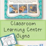 Learning Center Signs | Taisha Favorite | Preschool Center Signs   Free Printable Learning Center Signs