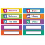Learning Resources Hall Passes Board   Walmart   Free Printable Hall Pass Template