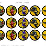 Lego Batman Cupcake Topper | Birthday Buzzin   Batman Cupcake Toppers Free Printable
