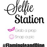 Let's Flamingle Flamingo Party Free Printable Photo Booth Props   Selfie Station Free Printable