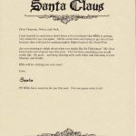 Letter From Santa (North Pole Stationary Printable) Announcing Elf   North Pole Stationary Printable Free