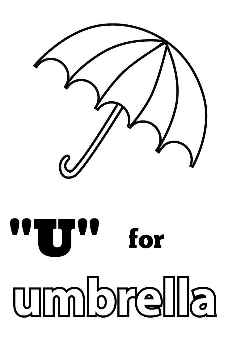 Letter U Coloring Pages - Free Printables | Coloring Pages | Letter - Free Printable Letter U Coloring Pages