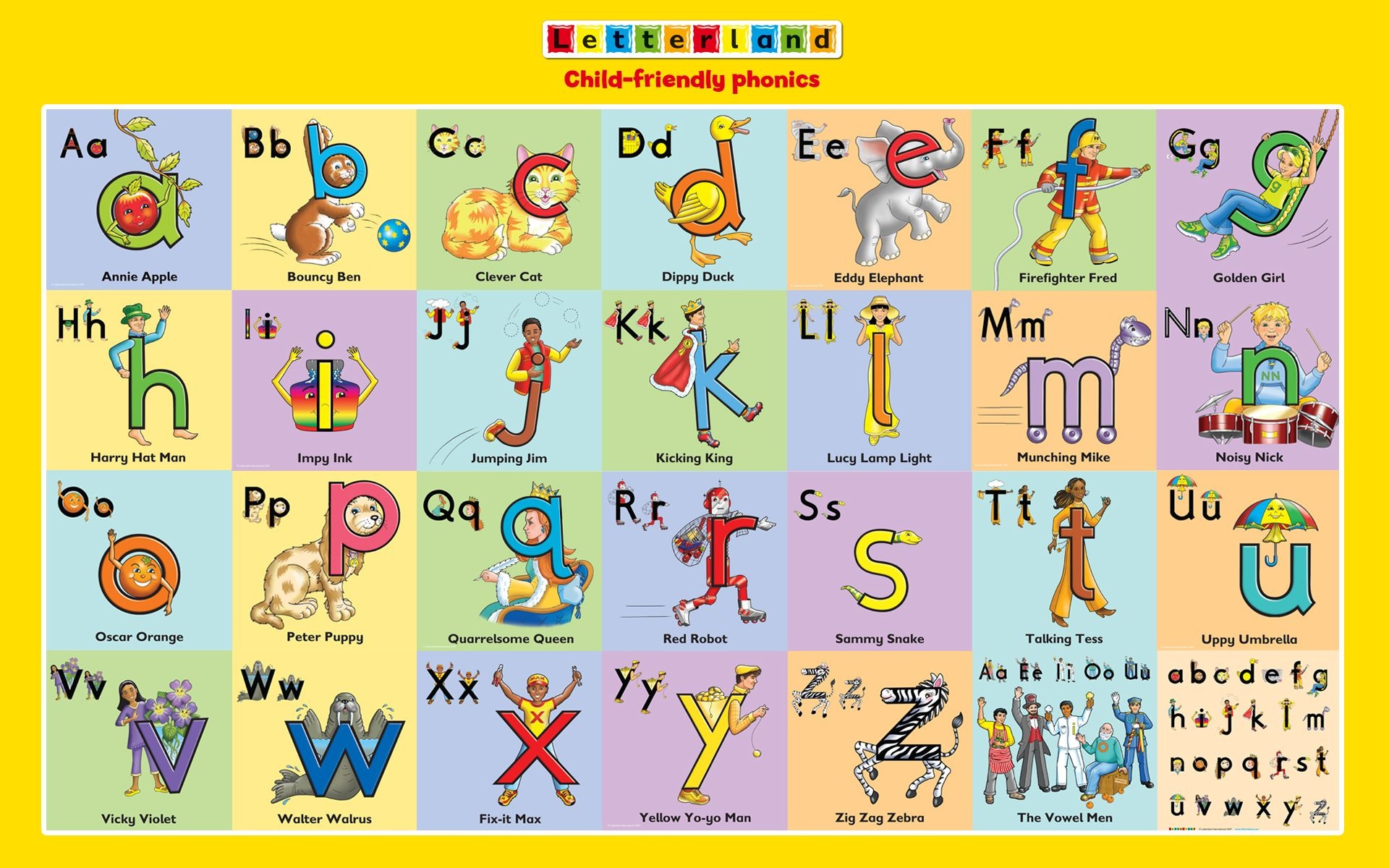 Letterland Characters | To Do - With Camille | Teaching Kids - Letterland Worksheets Free Printable