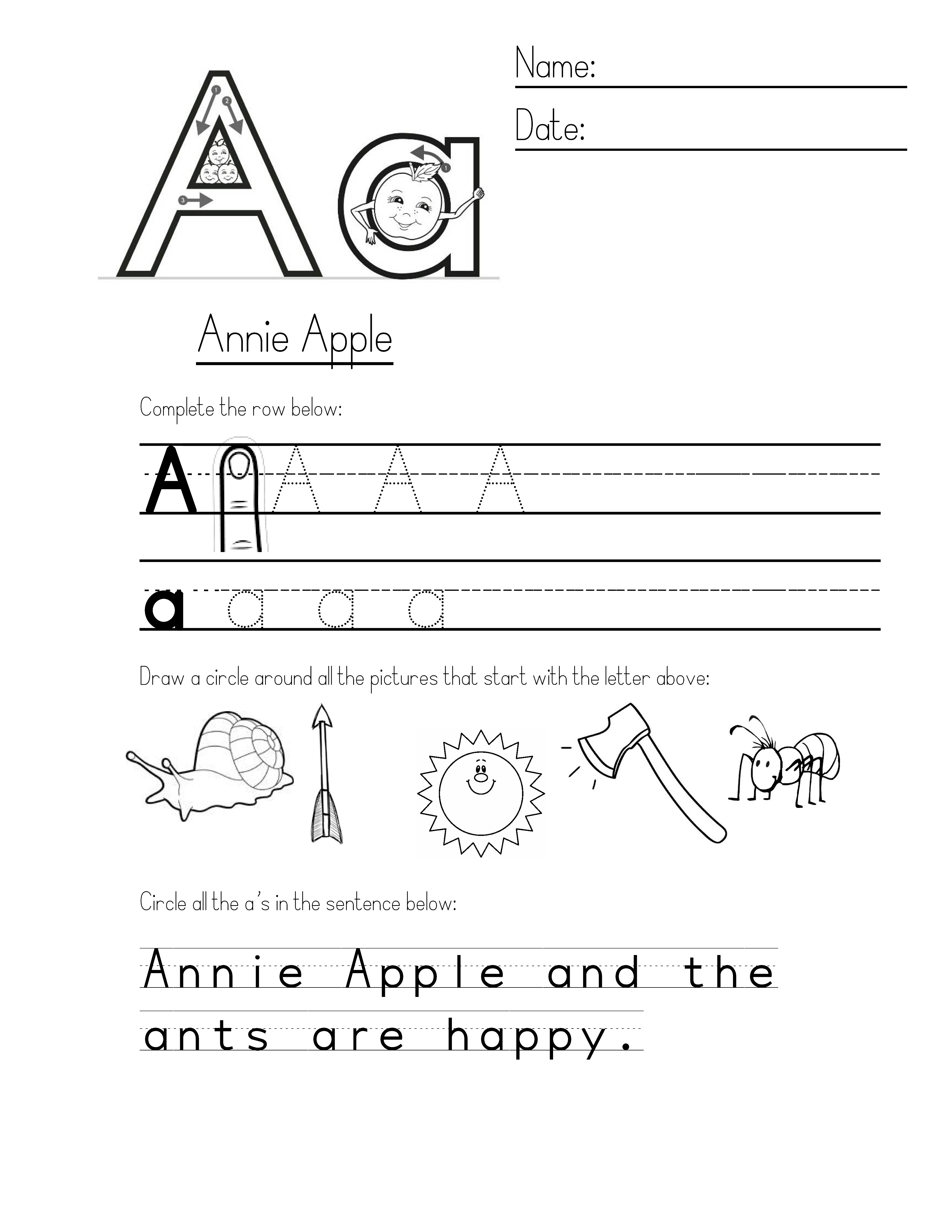 Letterland Free Printables - Printable Word Searches