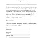 Liability Insurance: Liability Insurance Waiver Template   Liability   Free Printable Photo Release Form