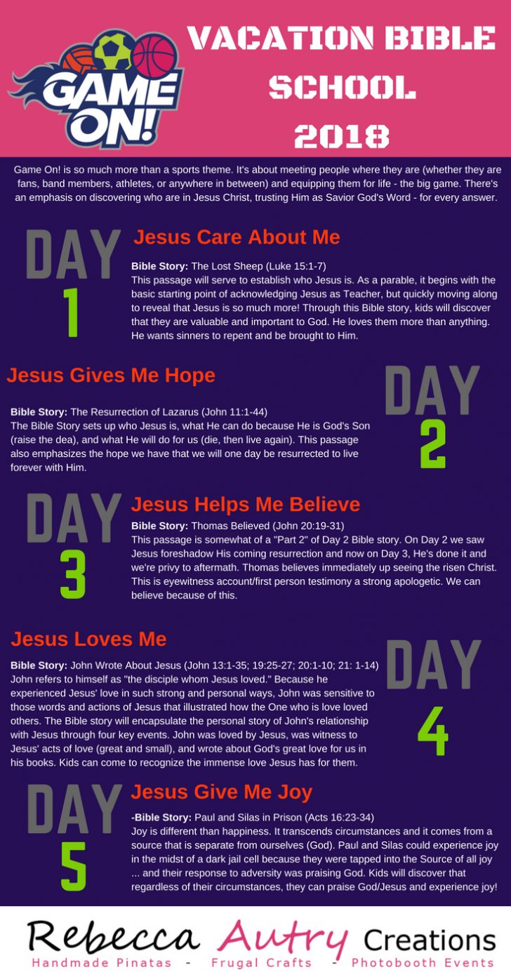 Lifeway Vbs 2018 Bible Lessons Lifeway Vbs 2018 Bible Lessons