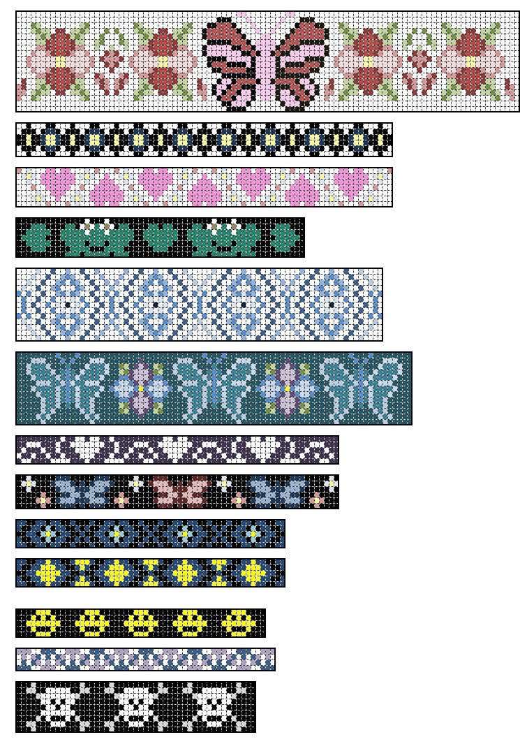 Free Printable Bead Loom Patterns Printable Word Searches
