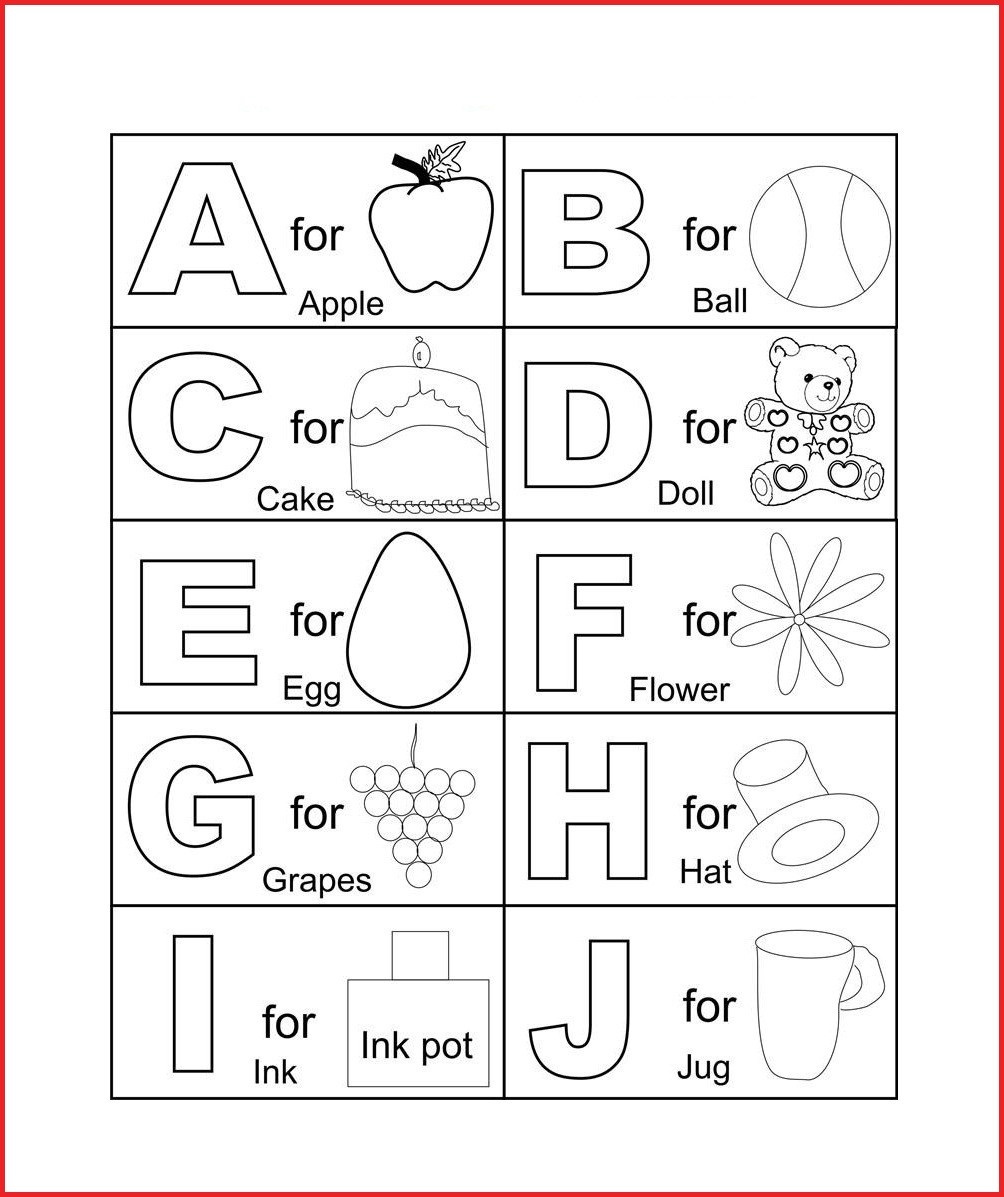 Lovely Free Alphabet Coloring Pages | Coloring Pages - Free Printable Alphabet Coloring Pages