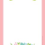 Lovely Free Printable Stationery Paper For Spring   Ayelet Keshet   Free Printable Stationery Paper