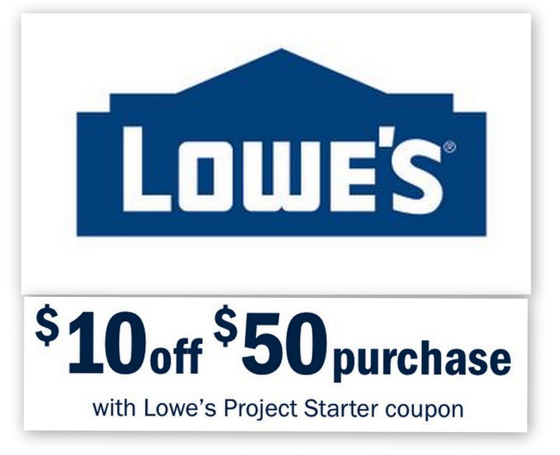 Lowes: $10 Off $50 Entire Purchase Printable Coupon | Common Sense - Free Printable Lowes Coupons