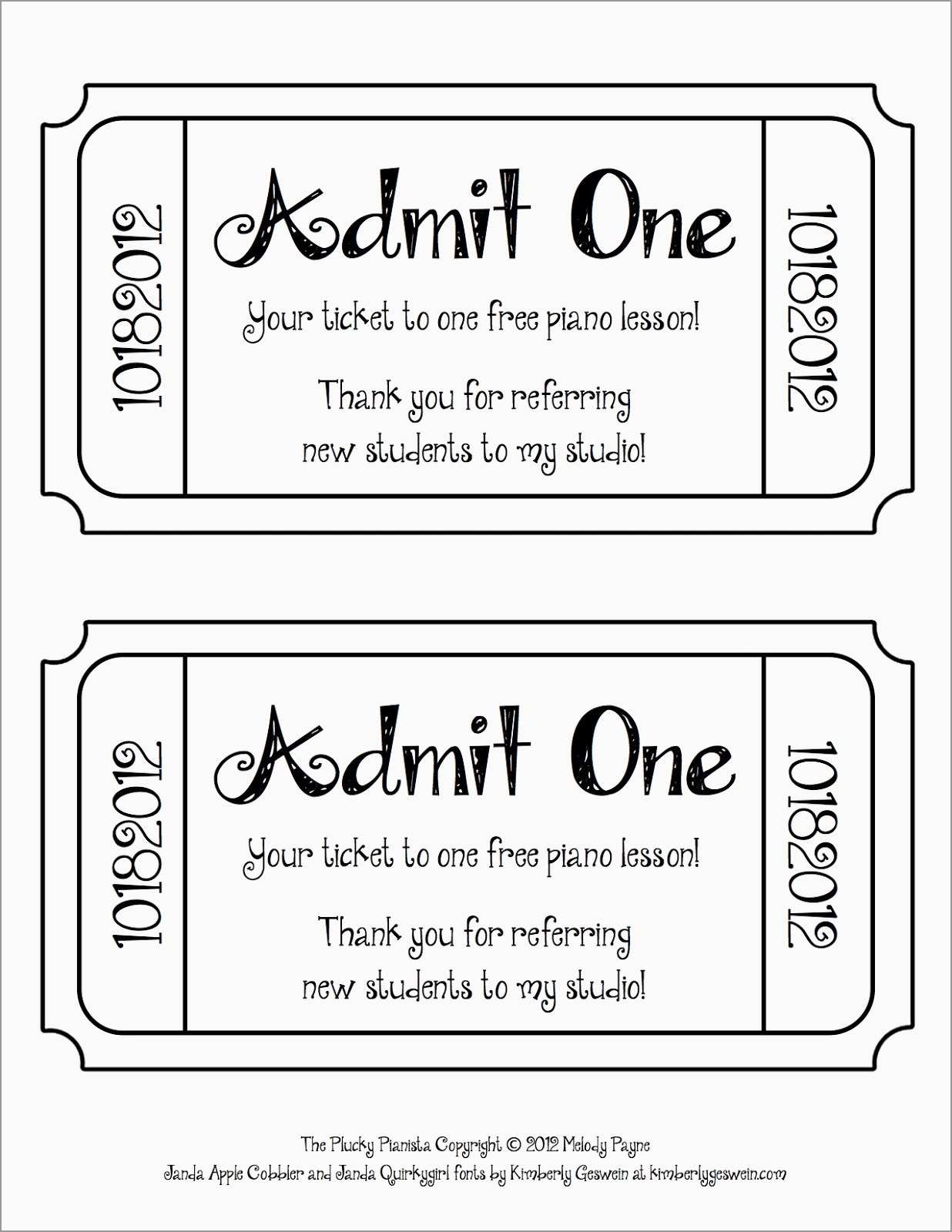 Luxury Free Printable Event Ticket Template | Best Of Template - Free Printable Admission Ticket Template