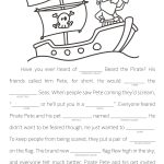 Make Your Own Fill In The Blank Stories | Language Arts Resources   Free Printable Stories For 4Th Graders