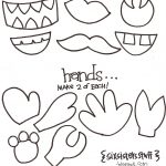 Make Your Own Monster Puppets Printable Pattern | Six Sisters' Stuff   Free Printable Monster Templates