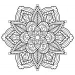 Mandala From Free Coloring Books For Adults 28   M&alas Adult   Free Printable Mandalas