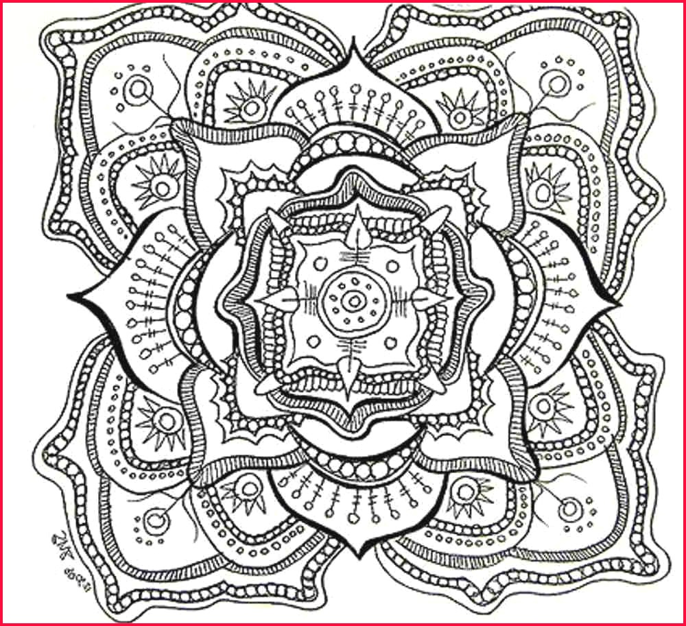 Mandala Print Coloring Pages | Coloring Pages - Free Printable Coloring Book Pages For Adults